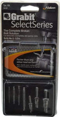 Alden - 7 Piece Screw Extractor/Drill Set - 17/64" Drive - Makers Industrial Supply