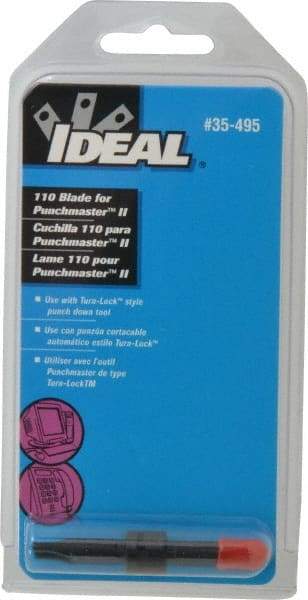 Ideal - Termination Tool Replacement Blade - For Use with 110 Terminal Blocks - Makers Industrial Supply