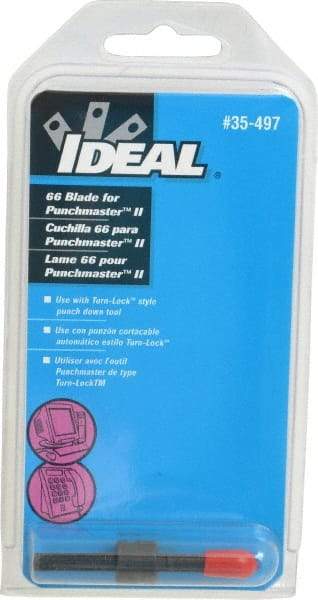 Ideal - Termination Tool Replacement Blade - For Use with 66 Terminal Blocks - Makers Industrial Supply