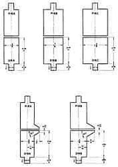 Made in USA - Press Brake Punch and Die Set - 12 Ft. Punch and Die Length - Makers Industrial Supply