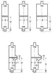 Made in USA - Press Brake Punch and Die Set - 2 Ft. Punch and Die Length - Makers Industrial Supply