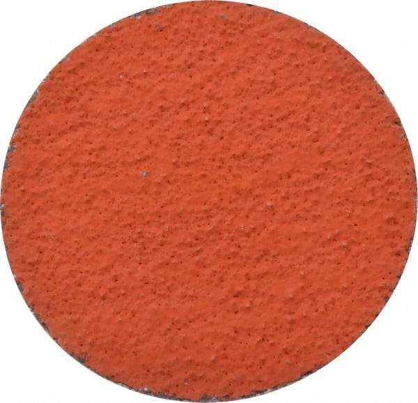 3M - 3" Disc Diam, 36 Grit, Ceramic Quick Change Disc - Type R Attaching System, Coated, Orange, Very Coarse Grade, 20,000 RPM, 777F Series - Makers Industrial Supply