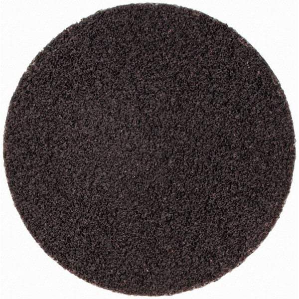 3M - 2" Disc Diam, 80 Grit, Aluminum Oxide Quick Change Disc - Type R Attaching System, Coated, Brown, Medium Grade, 25,000 RPM, 361F Series - Makers Industrial Supply