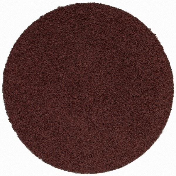 3M - 2" Disc Diam, 120 Grit, Aluminum Oxide Quick Change Disc - Type R Attaching System, Coated, Brown, Fine Grade, 25,000 RPM, 361F Series - Makers Industrial Supply