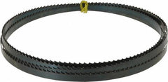 Starrett - 4 TPI, 12' 6" Long x 1/2" Wide x 0.025" Thick, Welded Band Saw Blade - Carbon Steel, Toothed Edge, Raker Tooth Set, Flexible Back, Contour Cutting - Makers Industrial Supply