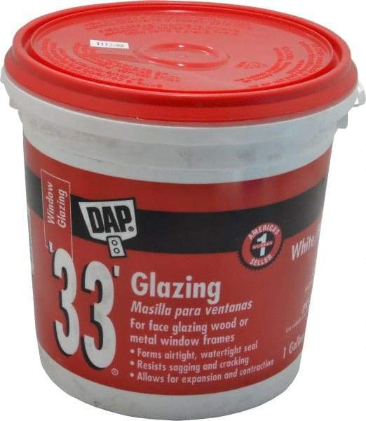 DAP - 1 Gal Glazing Compound - White - Makers Industrial Supply