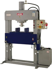 Dake - 70 Ton Electric Shop Press - 19" Stroke - Makers Industrial Supply