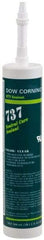 Dow Corning - 10.1 oz Cartridge Clear RTV Silicone Joint Sealant - -85 to 350°F Operating Temp, 14 min Tack Free Dry Time, 24 hr Full Cure Time, Series 737 - Makers Industrial Supply