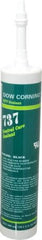 Dow Corning - 10.1 oz Cartridge Black RTV Silicone Joint Sealant - -85 to 350°F Operating Temp, 14 min Tack Free Dry Time, 24 hr Full Cure Time, Series 737 - Makers Industrial Supply