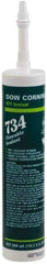 Dow Corning - 10.1 oz Cartridge Clear RTV Silicone Joint Sealant - -85 to 356°F Operating Temp, 13 min Tack Free Dry Time, 24 hr Full Cure Time, Series 734 - Makers Industrial Supply