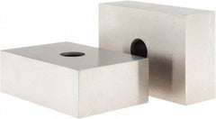 Value Collection - 0.0001 Squareness Per Inch, Hardened Steel, 1-2-3 Block with 1 Hole Setup Block - 0.0001 to 0.0007 Inch Overall Tolerance, 3/8 - 16 Inch Tapped Hole Size, 56-60 HRC Hardness, Sold As Matched Pair - Makers Industrial Supply