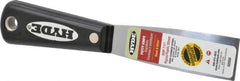 Hyde Tools - 1-1/4" Wide Steel Putty Knife - Stiff, Nylon Handle, 7-1/2" OAL - Makers Industrial Supply