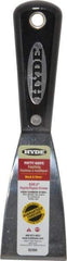 Hyde Tools - 2" Wide Steel Putty Knife - Stiff, Nylon Handle, 7-3/4" OAL - Makers Industrial Supply