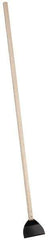 Hyde Tools - Stiff Carbon Steel Bent Scraper - 6" Blade Width, 55" Long Hardwood Handle - Makers Industrial Supply