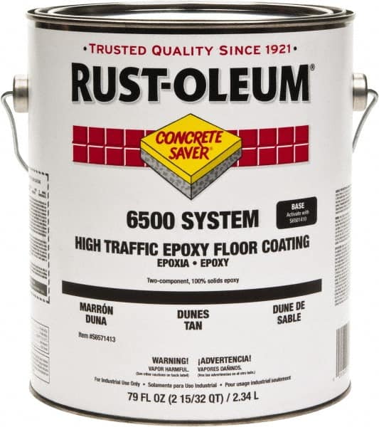 Rust-Oleum - 1 Gal High Gloss Dunes Tan Epoxy - <100 g/L VOC Content - Makers Industrial Supply