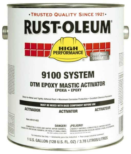 Rust-Oleum - 1 Gal Standard Activator - 125 to 225 Sq Ft/Gal Coverage, <340 g/L VOC Content - Makers Industrial Supply