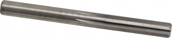 M.A. Ford - 21/64" Solid Carbide 6 Flute Chucking Reamer - Straight Flute, 0.317" Straight Shank, 1-1/4" Flute Length, 3-1/2" OAL - Makers Industrial Supply