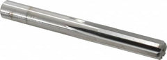 M.A. Ford - Letter X Solid Carbide 6 Flute Chucking Reamer - Straight Flute, 0.38" Straight Shank, 1-1/4" Flute Length, 3-1/2" OAL - Makers Industrial Supply