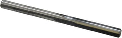 M.A. Ford - #1 Solid Carbide 4 Flute Chucking Reamer - Straight Flute, 0.221" Straight Shank, 1" Flute Length, 3" OAL - Makers Industrial Supply