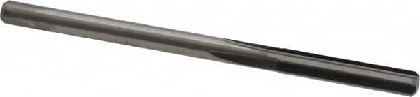 M.A. Ford - #19 Solid Carbide 4 Flute Chucking Reamer - Straight Flute, 0.158" Straight Shank, 7/8" Flute Length, 2-3/4" OAL - Makers Industrial Supply