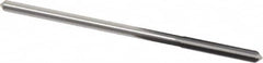 M.A. Ford - #42 Solid Carbide 4 Flute Chucking Reamer - Straight Flute, 0.088" Straight Shank, 1/2" Flute Length, 2" OAL - Makers Industrial Supply