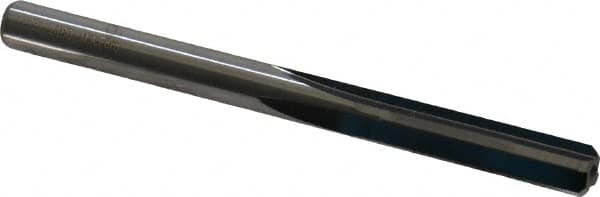 M.A. Ford - 1/4" Solid Carbide 4 Flute Chucking Reamer - Straight Flute, 0.244" Straight Shank, 1" Flute Length, 3" OAL - Makers Industrial Supply