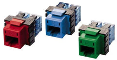 Hubbell - 8 Position, Cat5e Modular Jack - CSA Certified, RoHS Compliant, UL Listed - Makers Industrial Supply