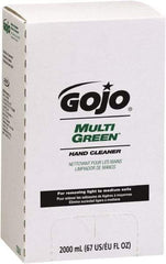 GOJO - 2 L Bag-in-Box Refill Liquid Hand Cleaner - General Duty, Green, Citrus Scent - Makers Industrial Supply