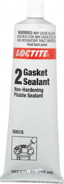 Loctite - 7 oz Tube Black Gasket Sealant - -65 to 400°F Operating Temp, Series 198 - Makers Industrial Supply