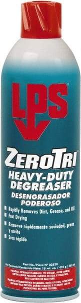 LPS - 15 oz Aerosol Cleaner/Degreaser - Aerosol, Unscented - Makers Industrial Supply