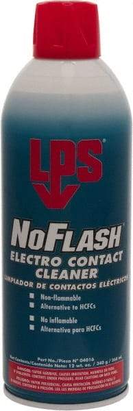 LPS - 12 Ounce Aerosol Contact Cleaner - 9,000 Volt Dielectric Strength, Nonflammable, Food Grade - Makers Industrial Supply