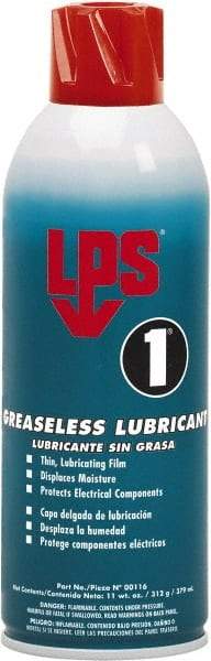 LPS - 55 Gal Drum Dry Film Penetrant/Lubricant - Clear Yellow, Food Grade - Makers Industrial Supply