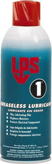 LPS - 55 Gal Drum Dry Film Penetrant/Lubricant - Clear Yellow, Food Grade - Makers Industrial Supply