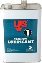 LPS - 1 Gal Bottle Dry Film Penetrant/Lubricant - Clear Yellow, Food Grade - Makers Industrial Supply