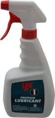 LPS - 22 oz Trigger Spray Bottle Dry Film Penetrant/Lubricant - Clear Yellow, Food Grade - Makers Industrial Supply