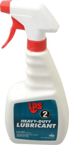 LPS - 20 oz Trigger Spray Bottle Nondrying Film Lubricant - Clear Amber, Food Grade - Makers Industrial Supply