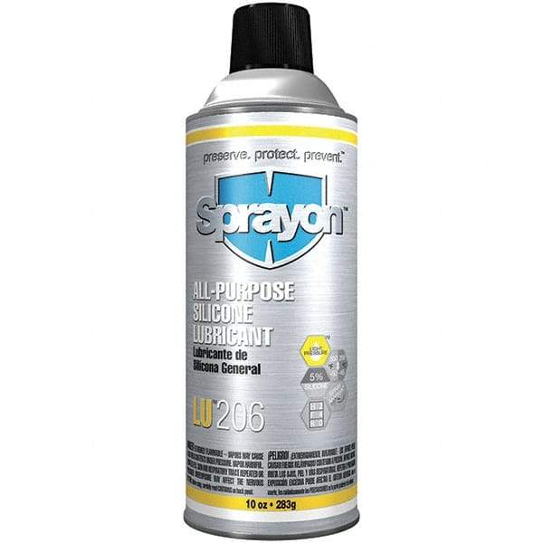 Sprayon - 16 oz Aerosol Silicone Penetrant/Lubricant - Clear, -50°F to 375°F - Makers Industrial Supply