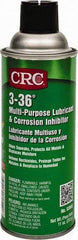 CRC - 11 oz Aerosol Nondrying Film Penetrant/Lubricant - Blue/Green & Clear, -50°F to 250°F, Food Grade - Makers Industrial Supply