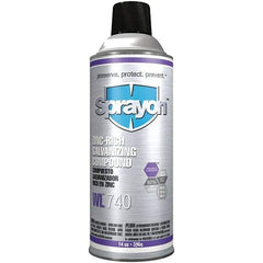 Sprayon - 16 oz Zinc Cold Galvanizing Compound - Comes in Aerosol - Makers Industrial Supply