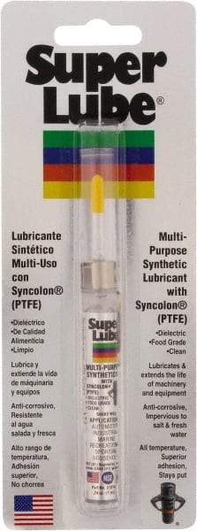 Synco Chemical - 0.24 oz Precision Oiler Synthetic Multi-Purpose Oil - -42.78 to 232.22°F, SAE 85W, ISO 150, 681.5 SUS at 40°C, Food Grade - Makers Industrial Supply