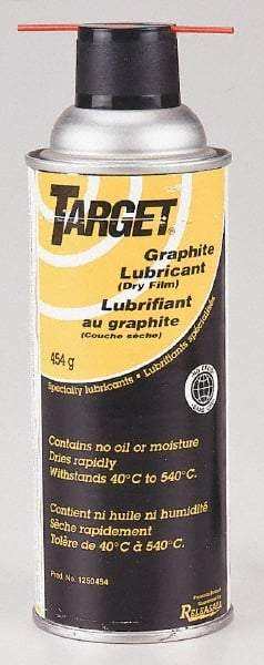 Releasall - 16 oz Aerosol Dry Film/Graphite Lubricant - 1652°F - Makers Industrial Supply