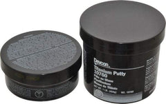 Devcon - 1 Lb Kit Gray Epoxy Resin Putty - 150°F (Wet), 350°F (Dry) Max Operating Temp, 16 hr Full Cure Time - Makers Industrial Supply