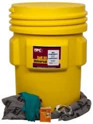 Brady SPC Sorbents - 75 Gal Capacity Universal Spill Kit - 95 Gal Overpack Container - Makers Industrial Supply