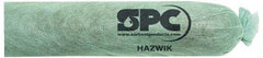 Brady SPC Sorbents - 12 Gal, 12' Long, 3" Diam, Polypropylene Sock - Chemical & Hazmat, Green - Makers Industrial Supply