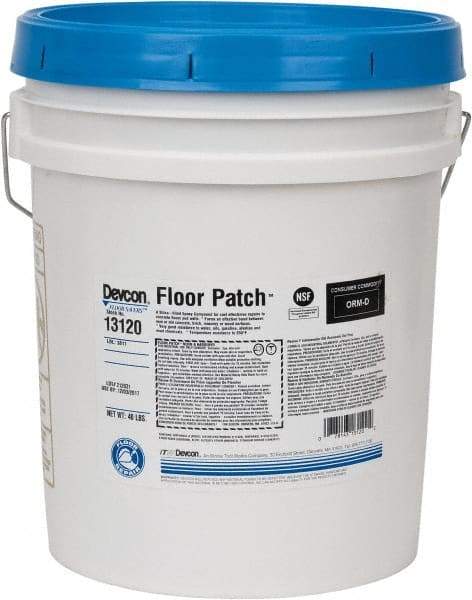 Devcon - 40 Lb Floor Repair - Light Gray, 18 Sq Ft at 1/4" Coverage - Makers Industrial Supply