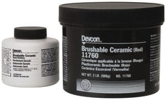 Devcon - 2 Lb Pail Two Part Epoxy - 40 min Working Time, 2,000 psi Shear Strength - Makers Industrial Supply