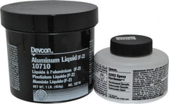 Devcon - 1 Lb Pail Two Part Epoxy - 75 min Working Time, 2,700 psi Shear Strength - Makers Industrial Supply