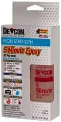 Devcon - 4.5 oz Bottle Two Part Epoxy - 4 to 5 min Working Time - Makers Industrial Supply