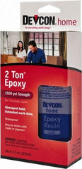 Devcon - 4.5 oz Bottle Two Part Epoxy - 30 min Working Time, Series 2 Ton - Makers Industrial Supply