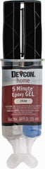 Devcon - 25 mL Cartridge Two Part Epoxy - 4 to 5 min Working Time - Makers Industrial Supply